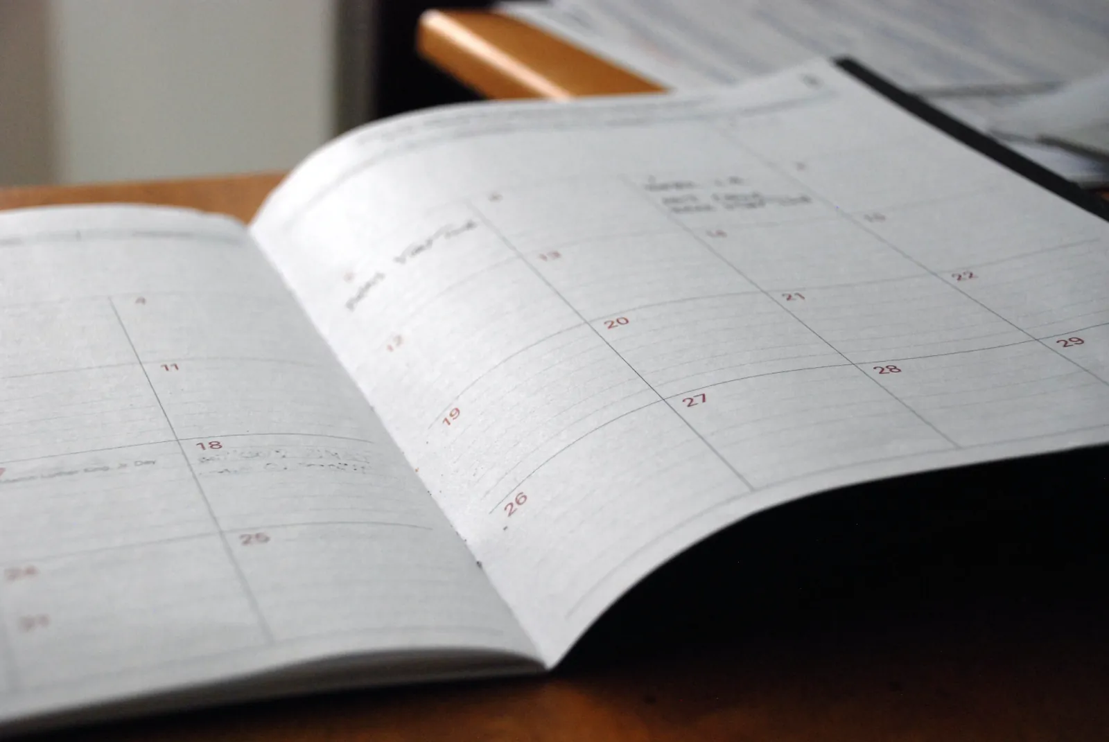 Home renovation schedule