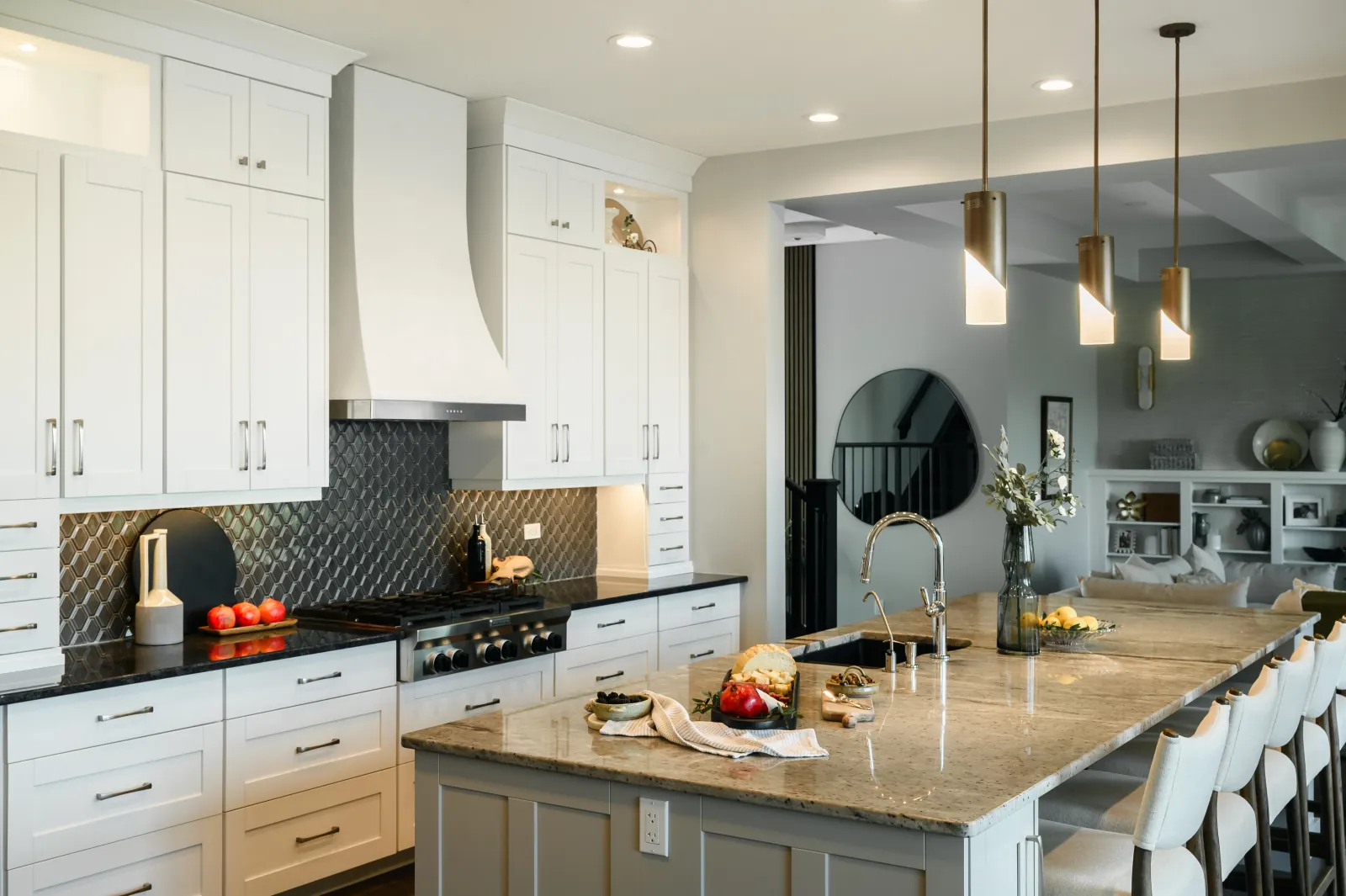 Kitchen details — Artesia, De Winton Complete Home Renovation