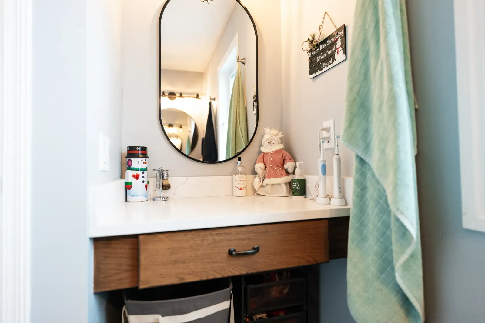 Primary bathroom details — Two Bathroom Renovations Tale of Two Bathrooms