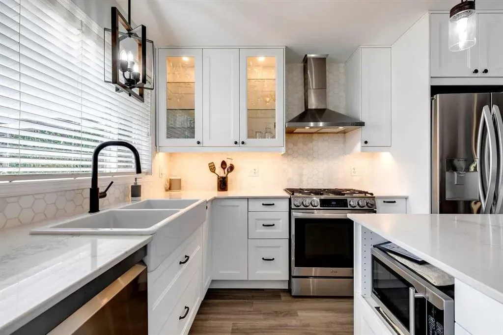 Kitchen details — McKenzie Towne Complete Home Renovation