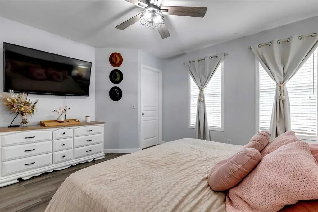 Bedroom details — McKenzie Towne Complete Home Renovation