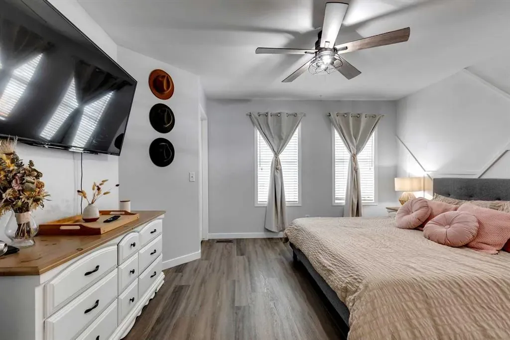 Bedroom details — McKenzie Towne Complete Home Renovation