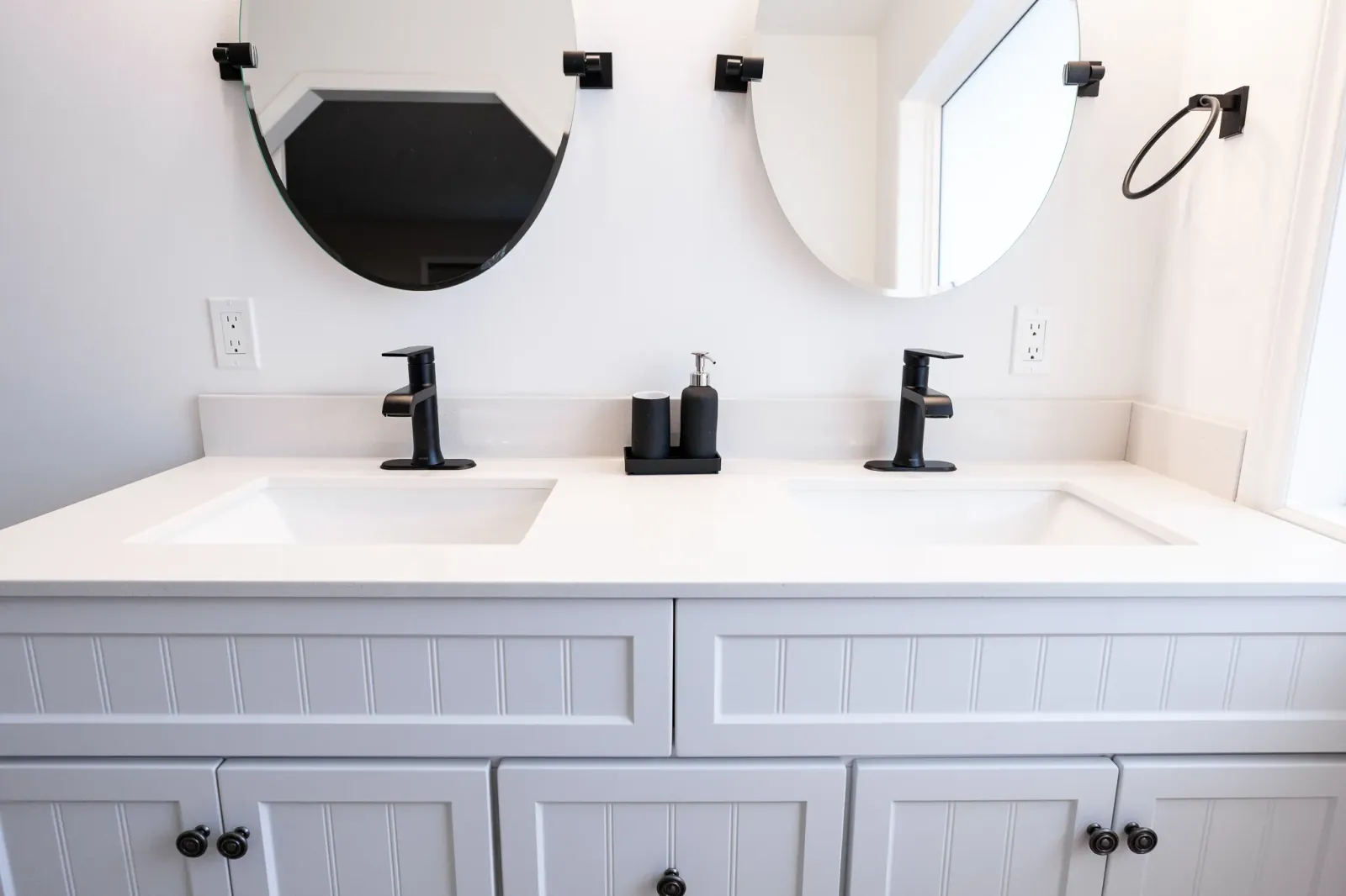 Primary bathroom details — Two Bathroom Renovations Tale of Two Bathrooms