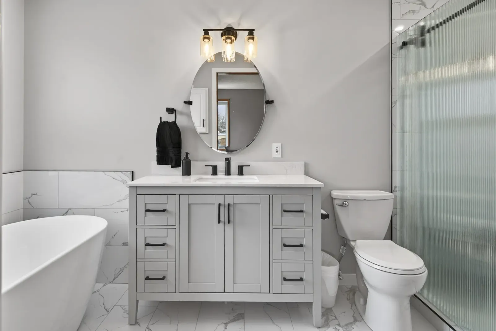 Primary bathroom details — Mountain View Park Primary Bathroom Renovation
