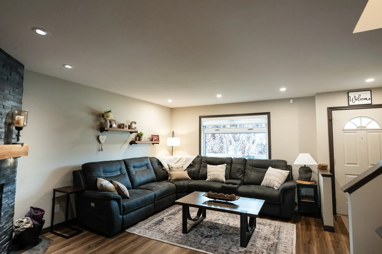 Living room details — Mt Aberdeen Circle Complete Home Renovation