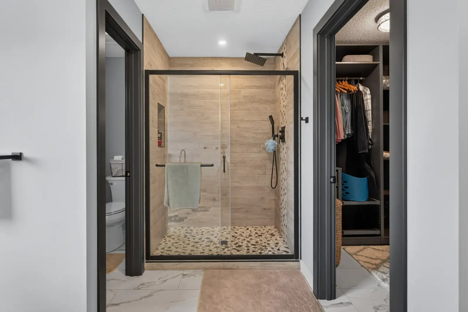 Primary bathroom details — Valley Ridge Complete Home Renovation