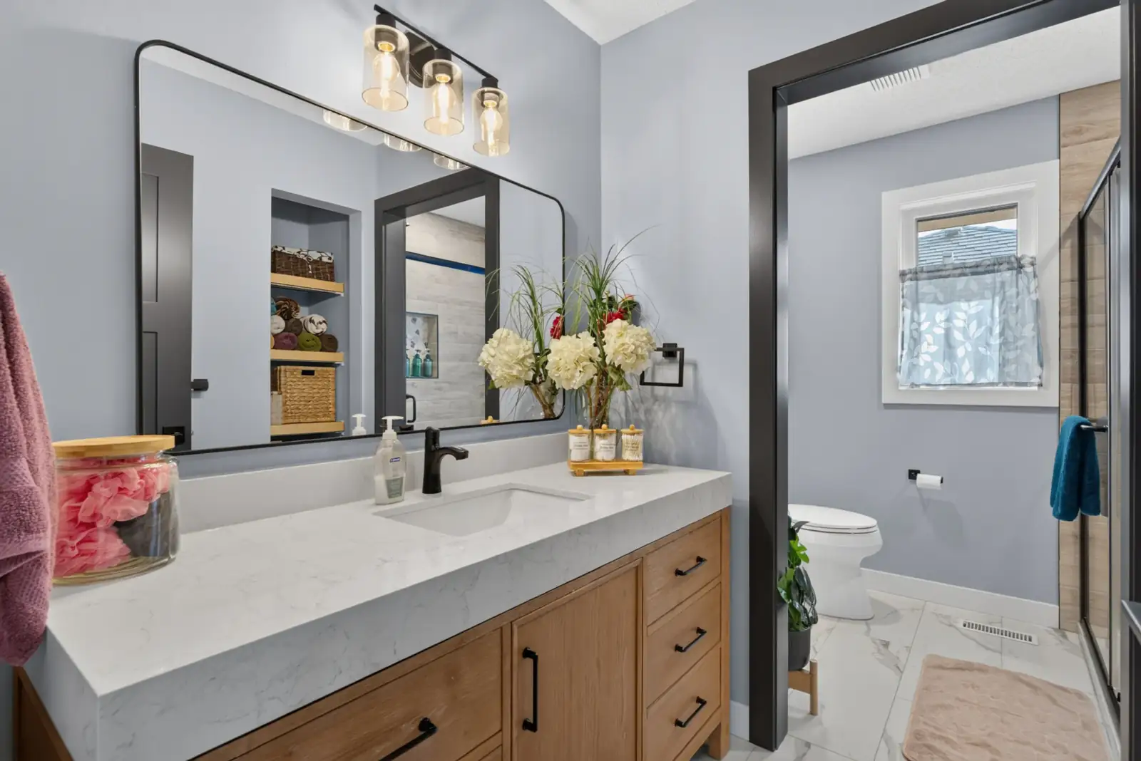Bathroom details — Valley Ridge Complete Home Renovation