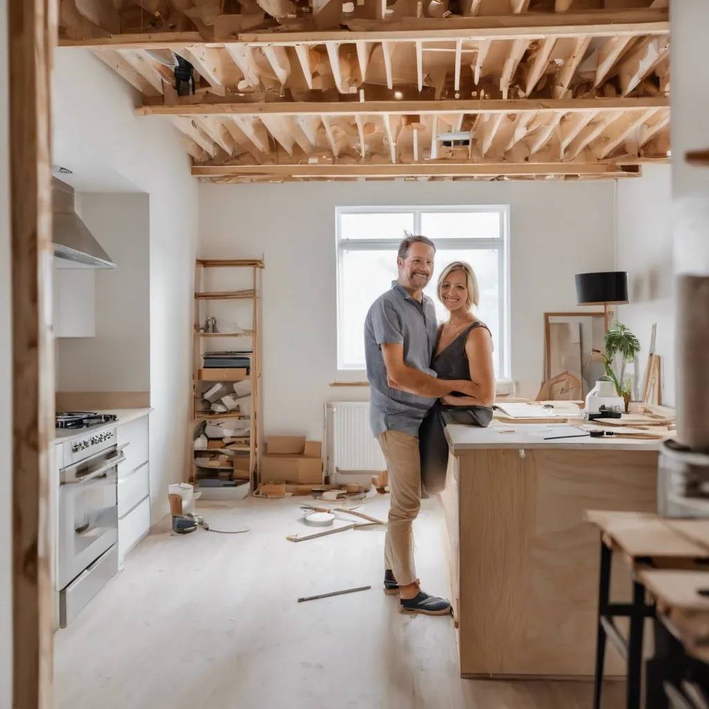 Homeowners remaining in their Calgary home during a managed renovation project